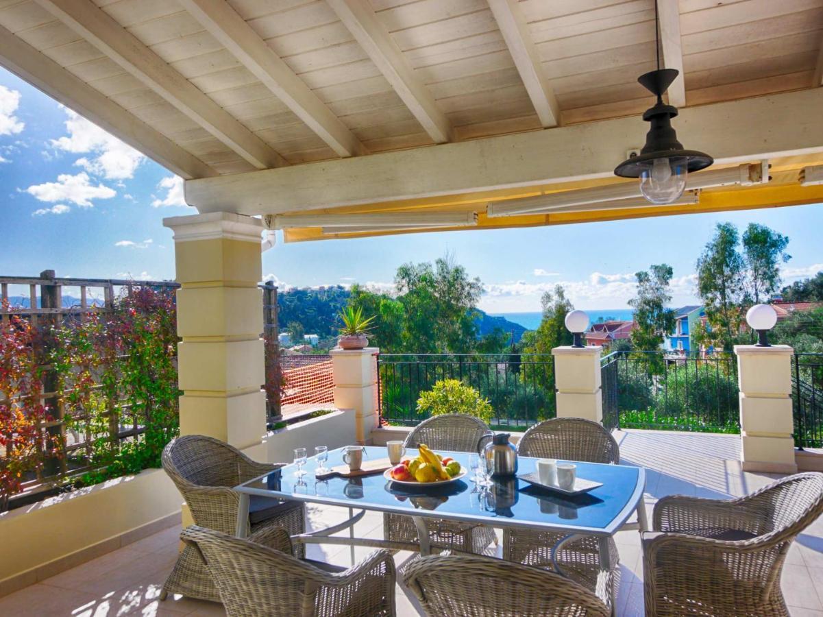Villa Afionas - 3 Minutes From The Beach With Heated Eco-Pool And Sunset View المظهر الخارجي الصورة