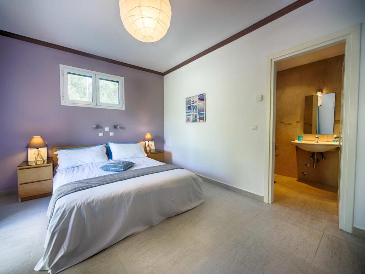 Villa Afionas - 3 Minutes From The Beach With Heated Eco-Pool And Sunset View المظهر الخارجي الصورة