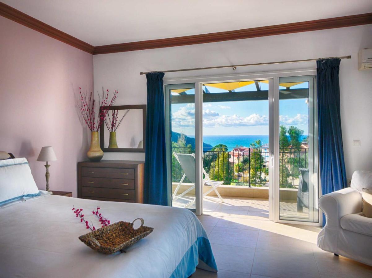 Villa Afionas - 3 Minutes From The Beach With Heated Eco-Pool And Sunset View المظهر الخارجي الصورة