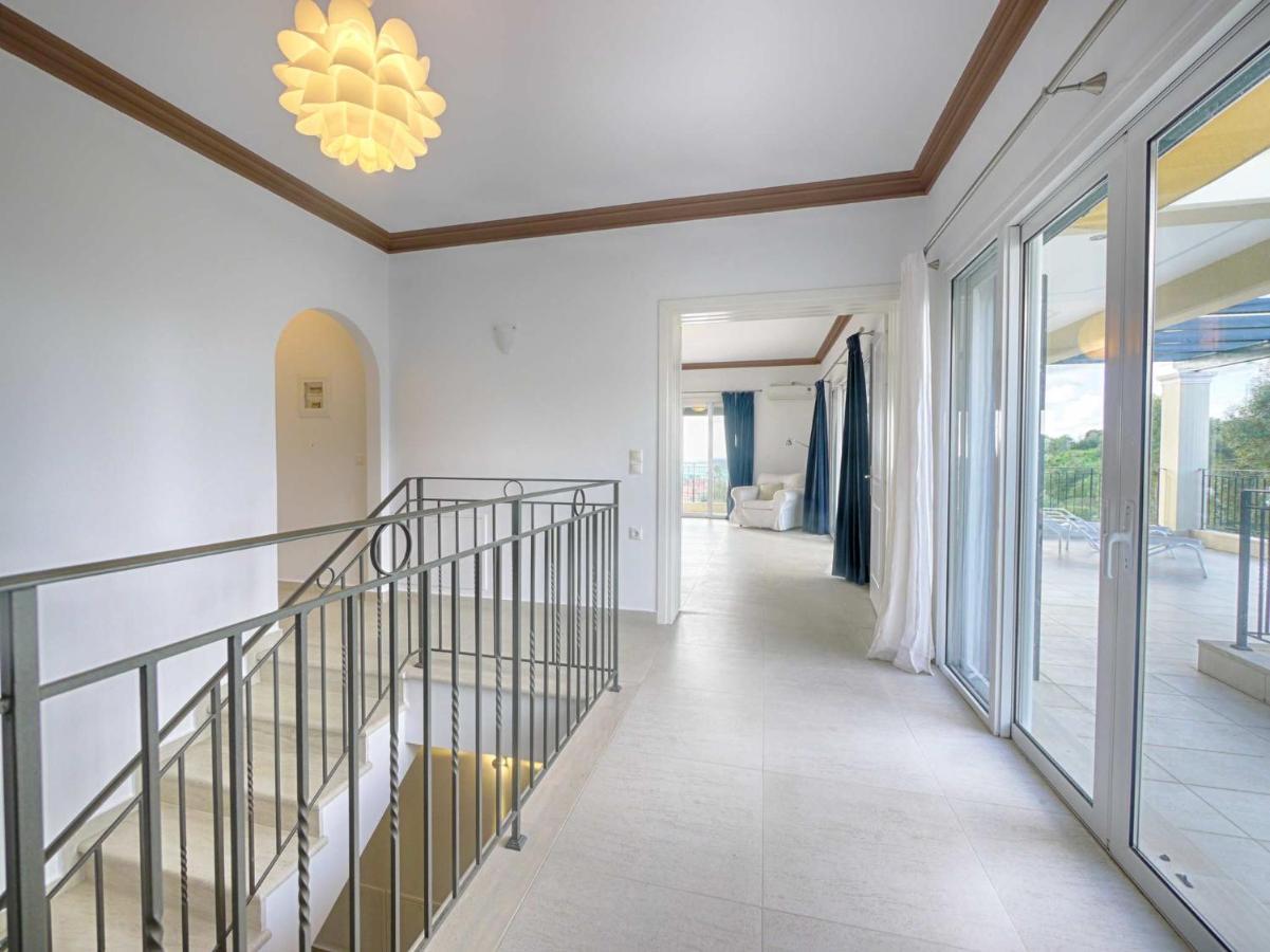 Villa Afionas - 3 Minutes From The Beach With Heated Eco-Pool And Sunset View المظهر الخارجي الصورة