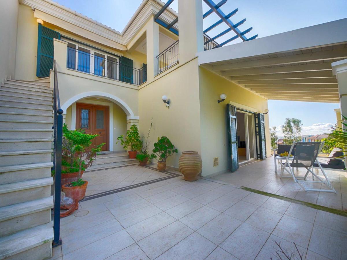 Villa Afionas - 3 Minutes From The Beach With Heated Eco-Pool And Sunset View المظهر الخارجي الصورة