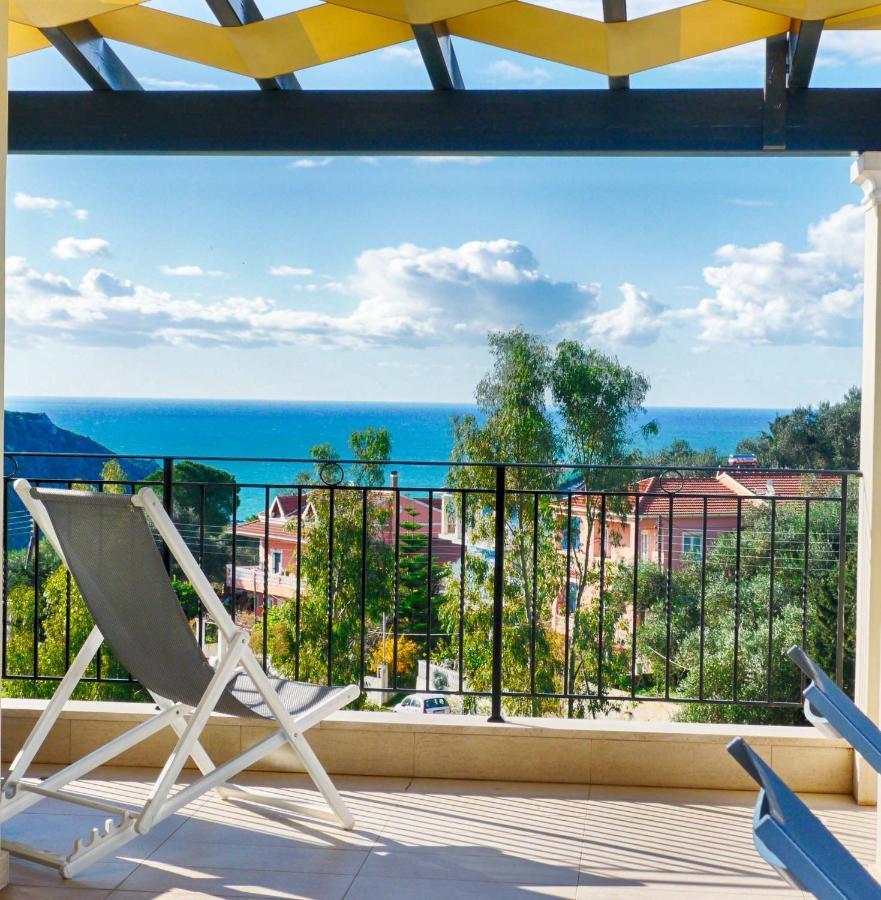 Villa Afionas - 3 Minutes From The Beach With Heated Eco-Pool And Sunset View المظهر الخارجي الصورة