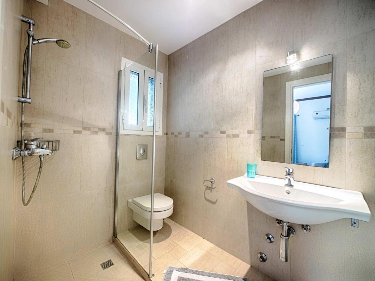 Villa Afionas - 3 Minutes From The Beach With Heated Eco-Pool And Sunset View المظهر الخارجي الصورة