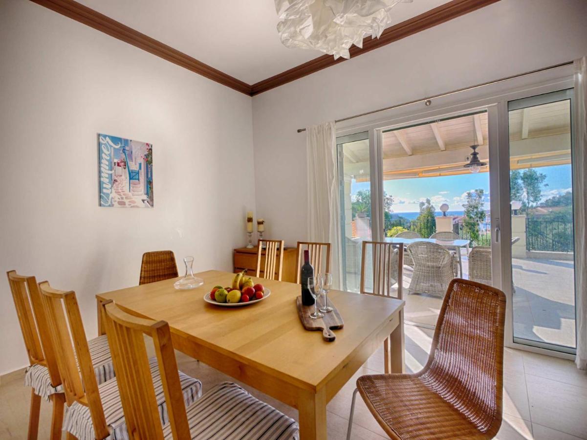 Villa Afionas - 3 Minutes From The Beach With Heated Eco-Pool And Sunset View المظهر الخارجي الصورة