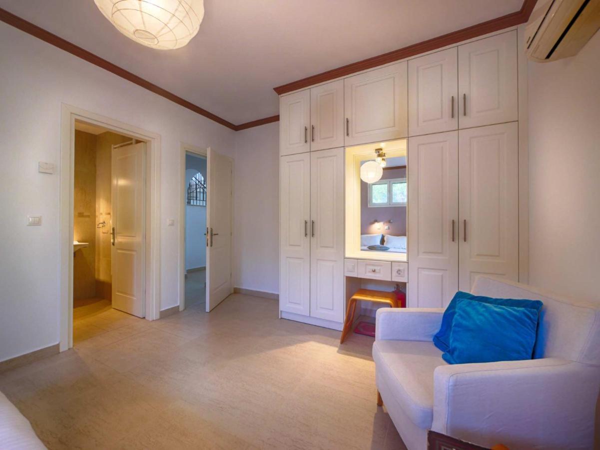 Villa Afionas - 3 Minutes From The Beach With Heated Eco-Pool And Sunset View المظهر الخارجي الصورة