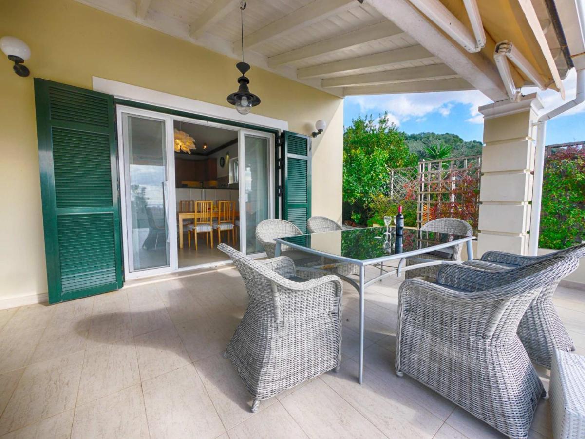 Villa Afionas - 3 Minutes From The Beach With Heated Eco-Pool And Sunset View المظهر الخارجي الصورة